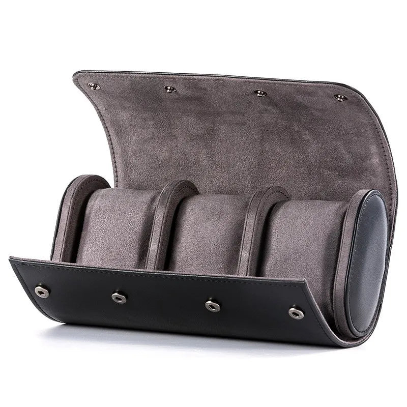 LEATHER WATCH ROLL